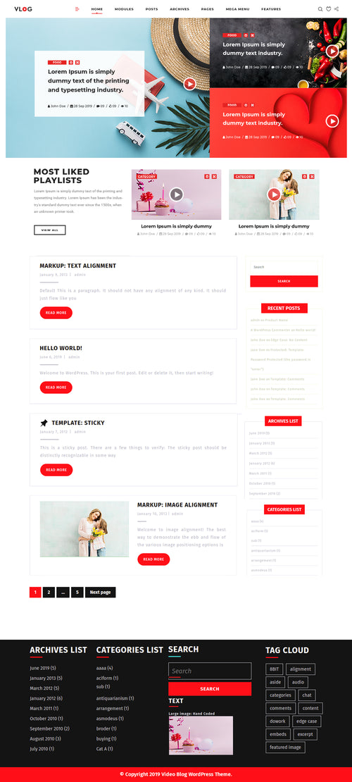 WordPress Ecommerce Theme Responsive