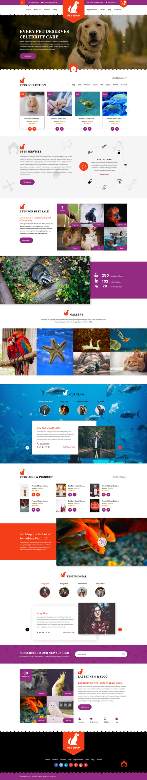 Premium-Pet-WordPress-Theme