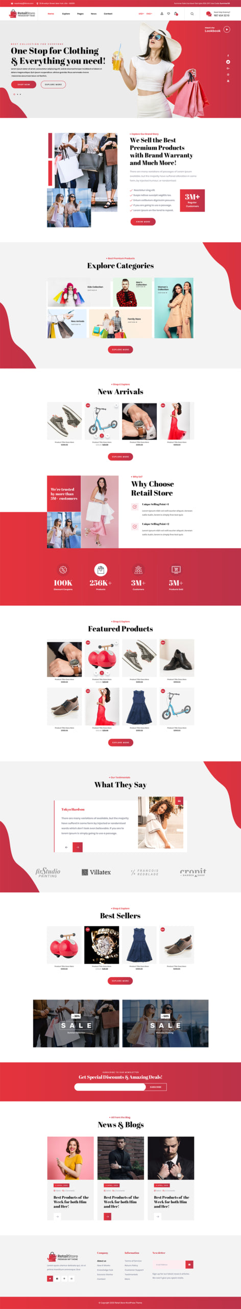 Retail WordPress Theme