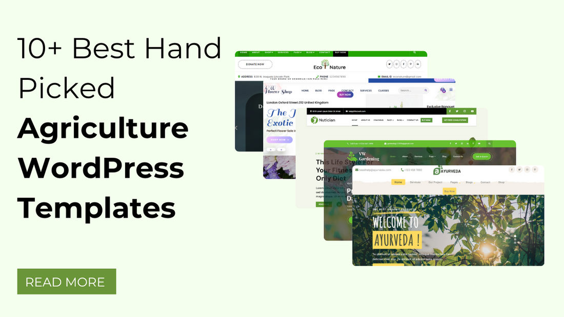 Agriculture WordPress Templates