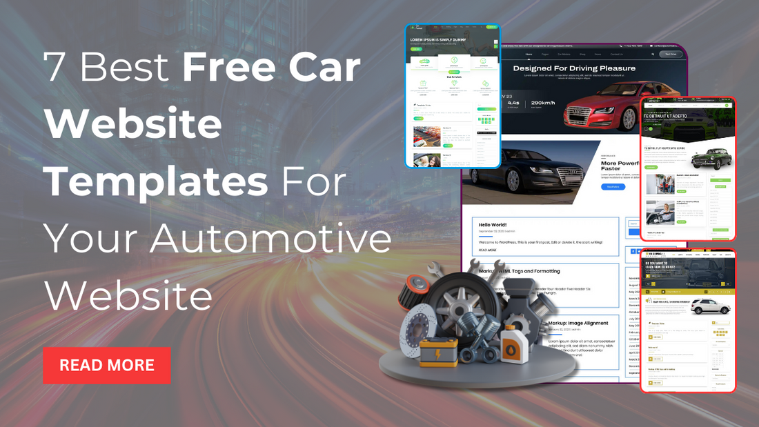 free-car-website-templates