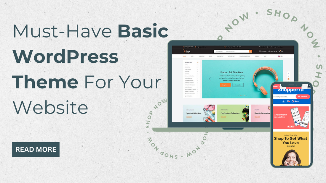 Must-Have Basic WordPress Theme For Your Website