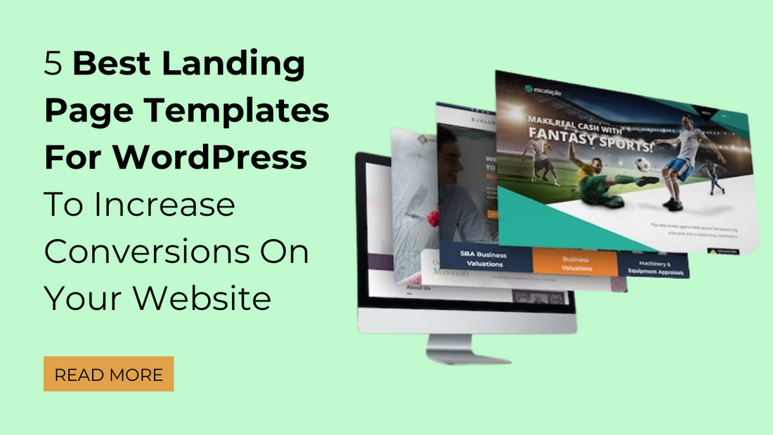 best landing page templates for wordpress