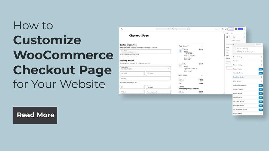 How to Customize WooCommerce Checkout Page for Your Website