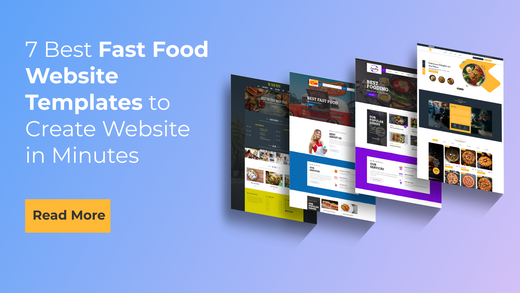 7 Best Fast Food Website Templates to Create Website in Minutes