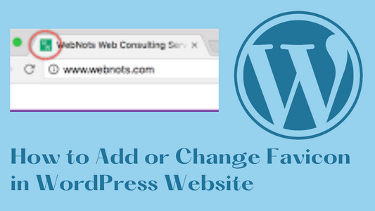 how to add or change favicon in wordpress