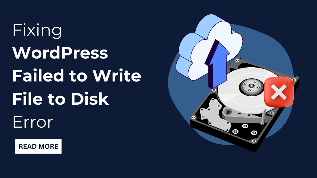 wordpress failed to write file to disk