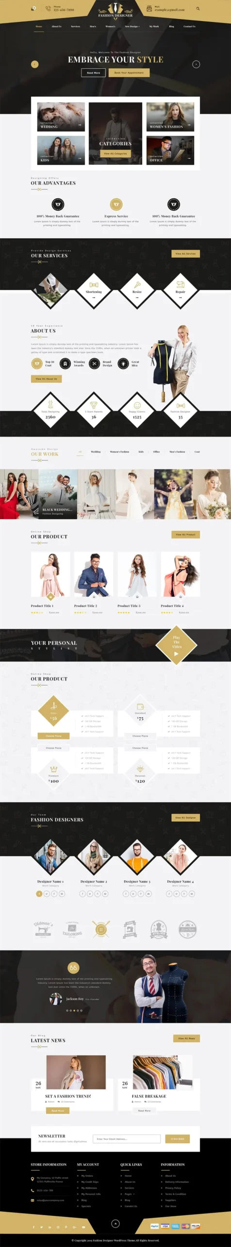 Fashion-Designer-WordPress-Theme