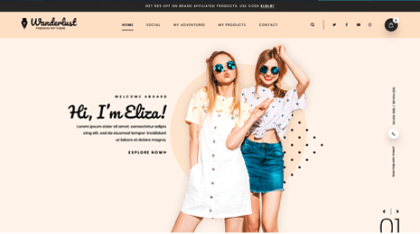 Luxury WordPress Theme