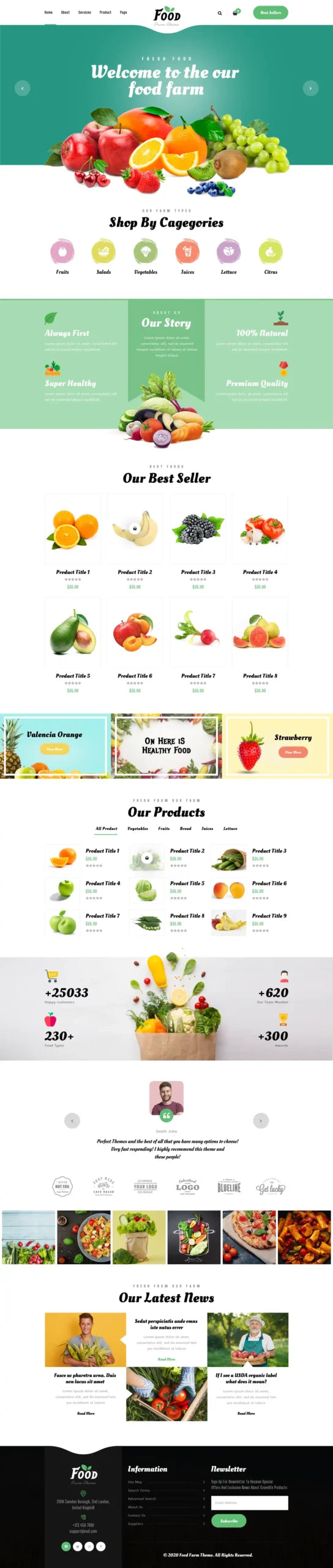 Food-Farm-WordPress-Theme