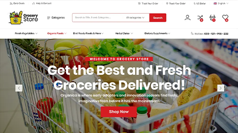 Free Grocery WordPress Theme Thumbnail 