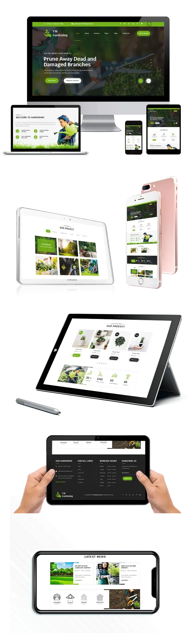 Garden Landscaper WordPress Theme