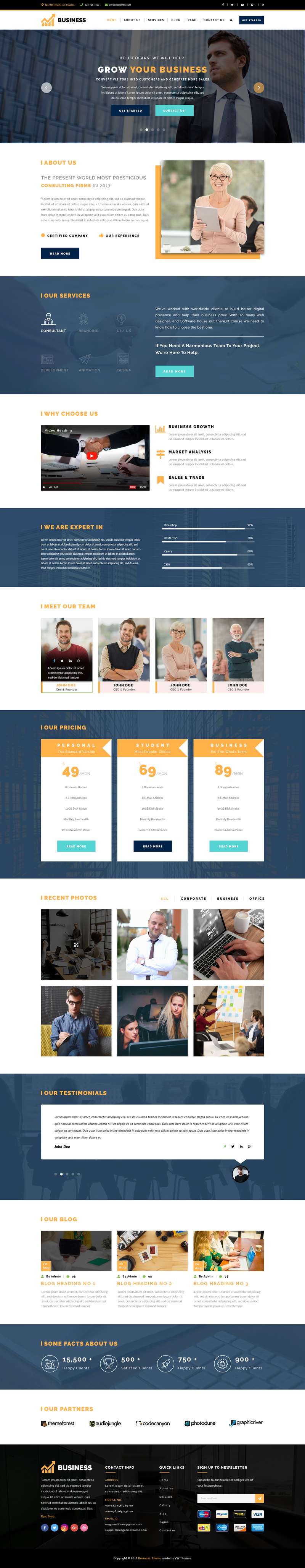 Local Business WordPress Theme