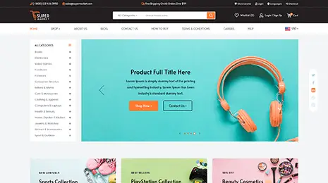 Market WordPress Theme