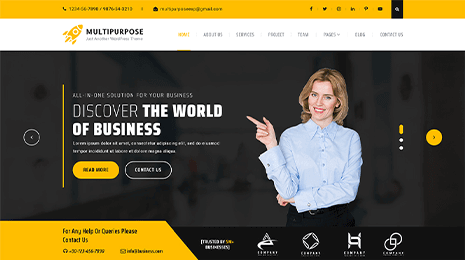 Free Multipurpose WordPress Theme Thumbnail 