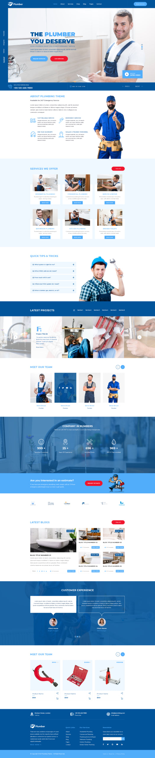 Plumber-WordPress-Theme