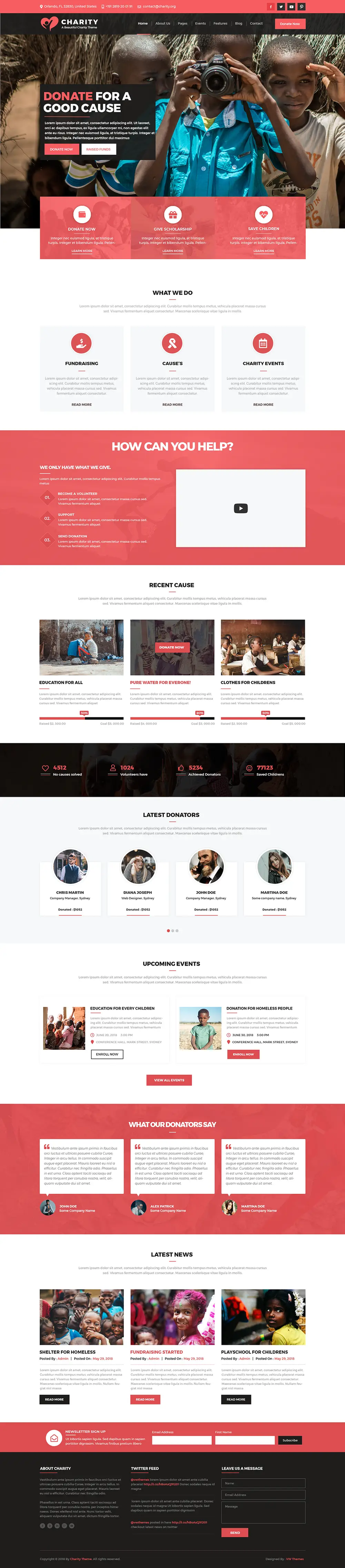 Relief WordPress Theme