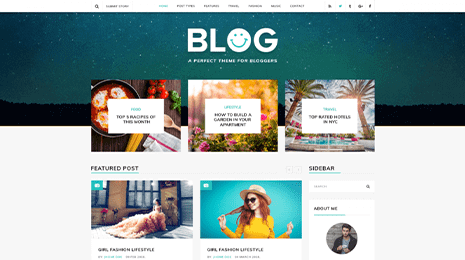 Free Journal WordPress Theme Thumbnail 