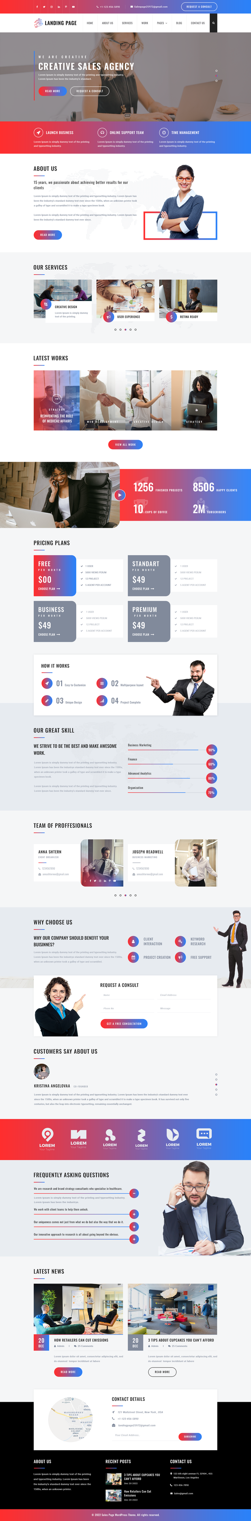 WordPress Sales Page Theme