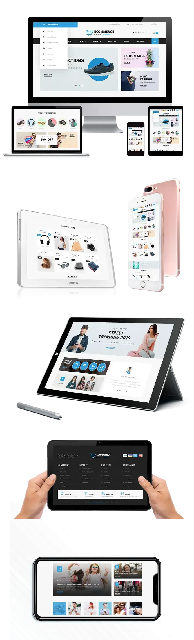 WordPress Ecommerce Theme Responsive