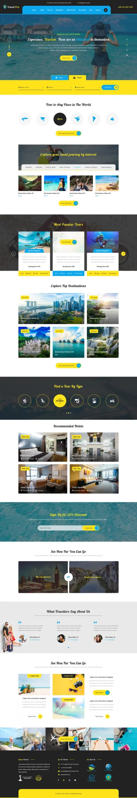 WordPress-Travel-Theme