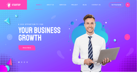 Free Agency WordPress Theme Thumbnail 