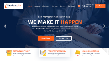 Free Architect WordPress Theme Thumbnail 