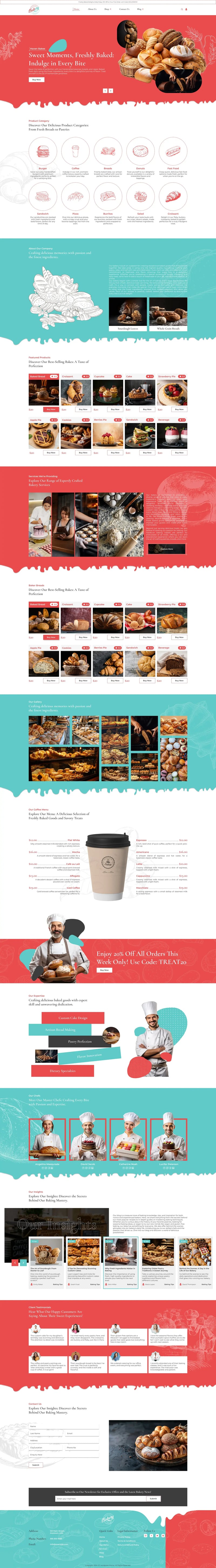 Bakers WordPress Theme