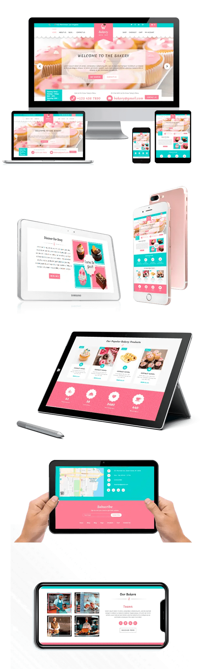 Sweet Shop WordPress Theme Responsive