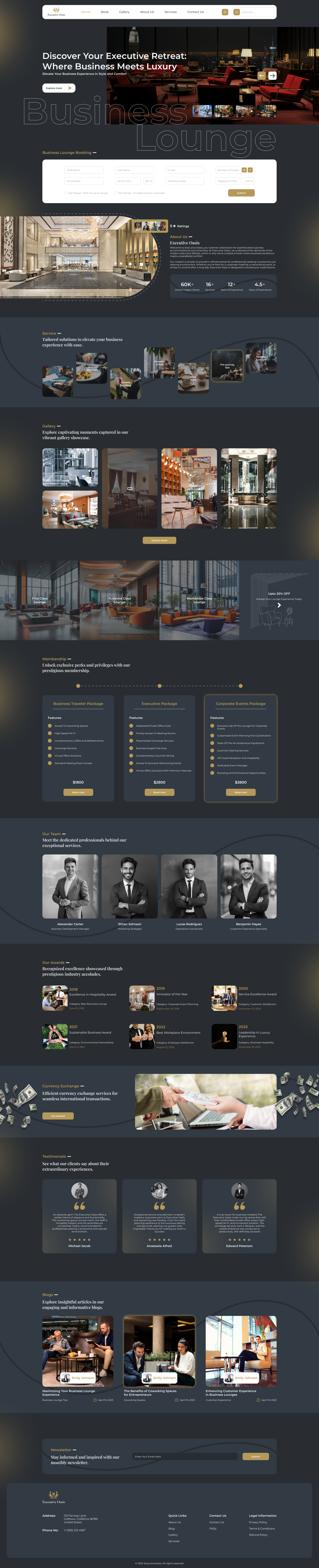 Business Lounge WordPress Theme