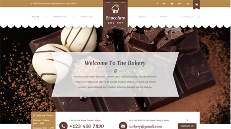 Diner Restaurant WordPress Theme