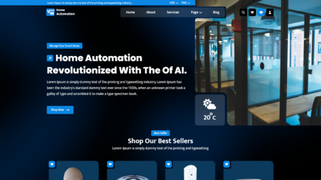 Free Automation WordPress Theme