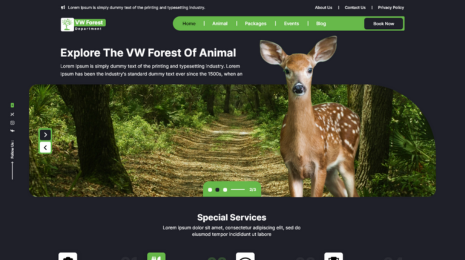 Free Safari WordPress Theme Thumbnail 