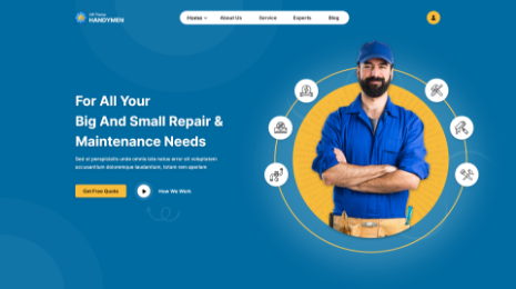 Free Services WordPress Theme Thumbnail 