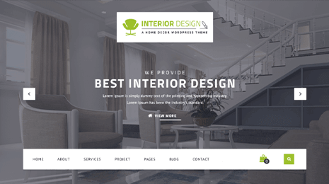 Free Interior Design WordPress Theme Thumbnail 