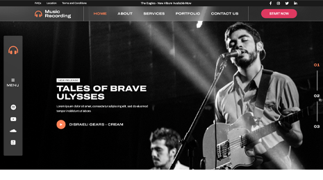 Music Band WordPress Theme