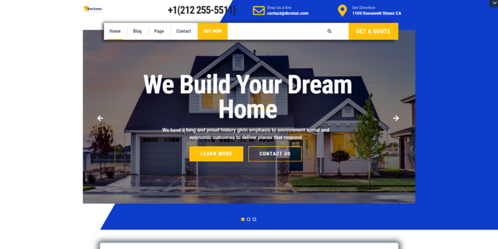 Free Property Management WordPress Theme