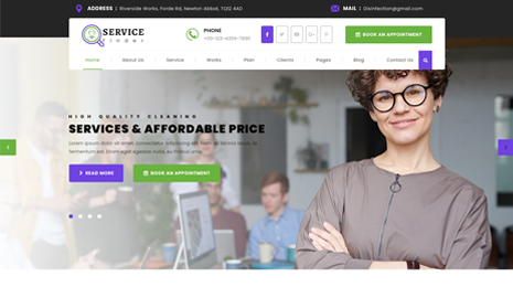 Service Finder WordPress Theme