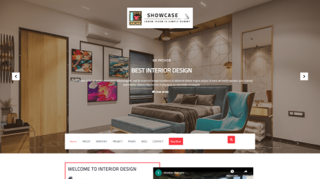 Free Showcase WordPress Theme