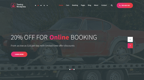 Towing WordPress Theme