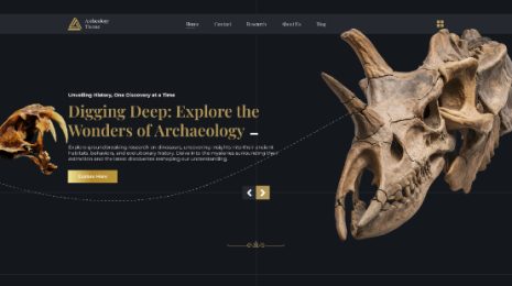 Archaeology WordPress Theme Thumbnail 