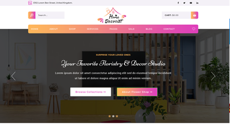 Decorist WordPress Theme Thumbnail 