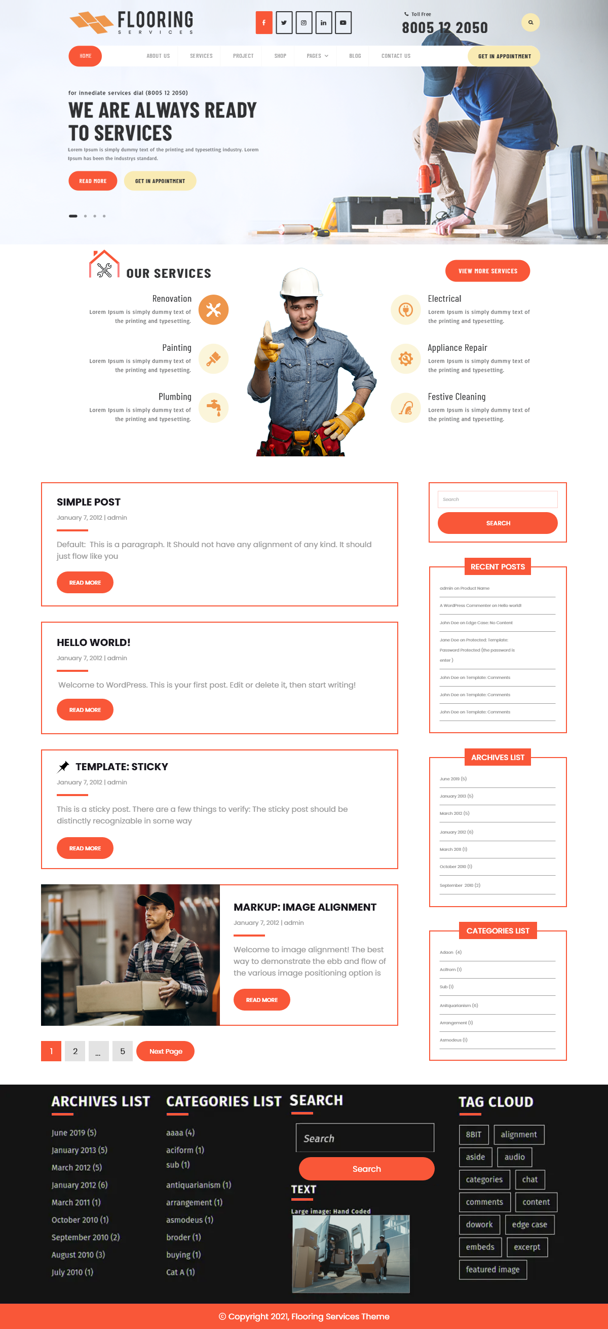 Premium Charity WordPress Theme Responsive