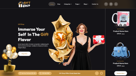 Gift Shop WordPress Theme Thumbnail 