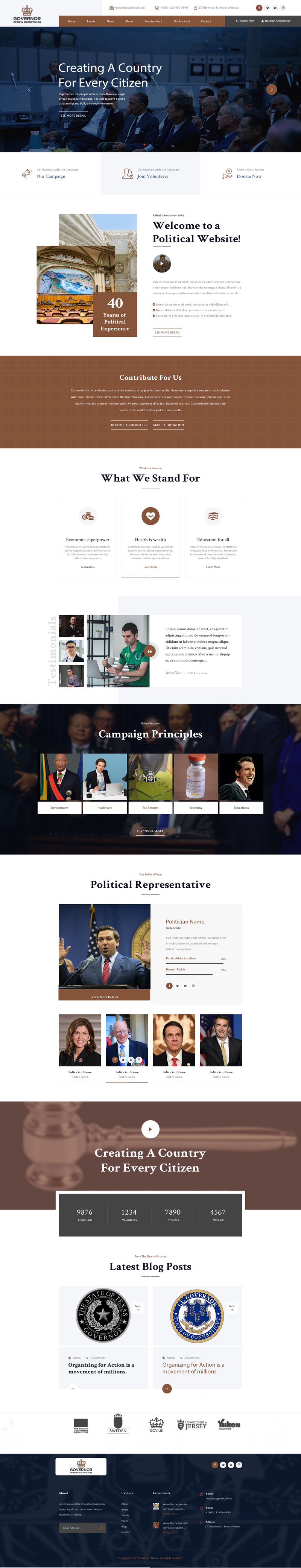 Governor WordPress Theme