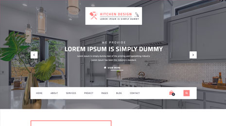 Kitchen Design WordPress Theme