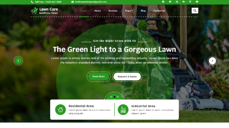 Lawn Care WordPress Theme