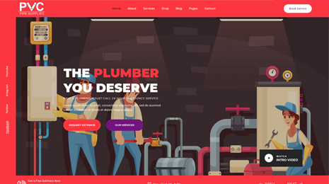 PVC Pipes WordPress Theme