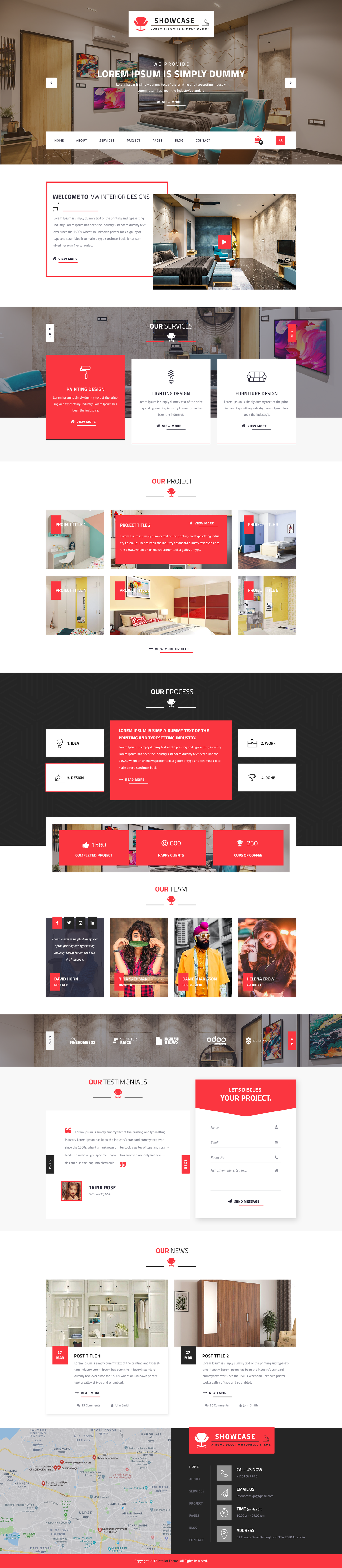 Showcase WordPress Theme