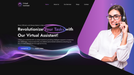 Virtual Assistant WordPress Theme